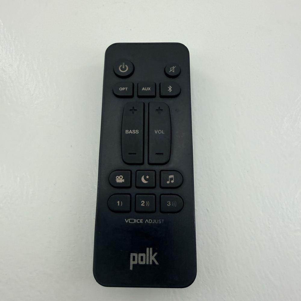 OEM Polk Audio Voice Adjust RE6214-1 Remote Control for Signa S-Bar S1 S2 S3 S4
